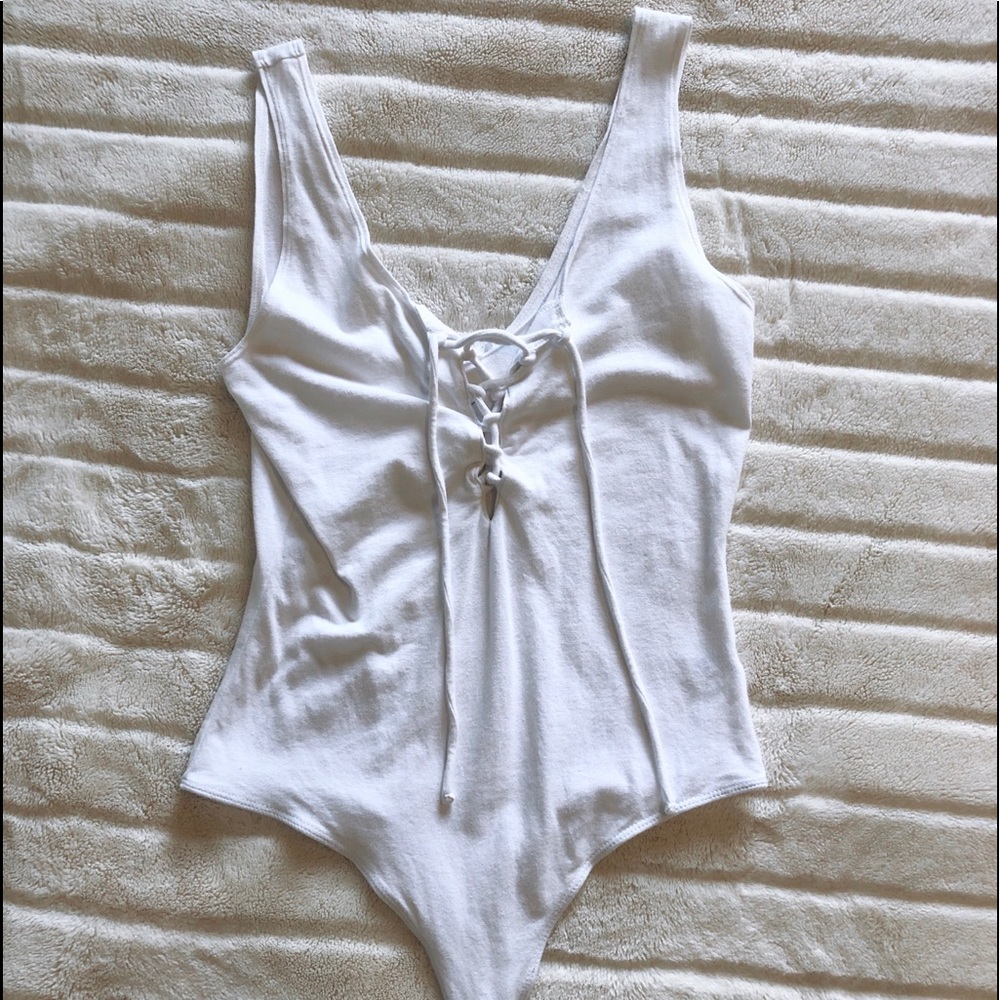 PacSun White Bodysuit